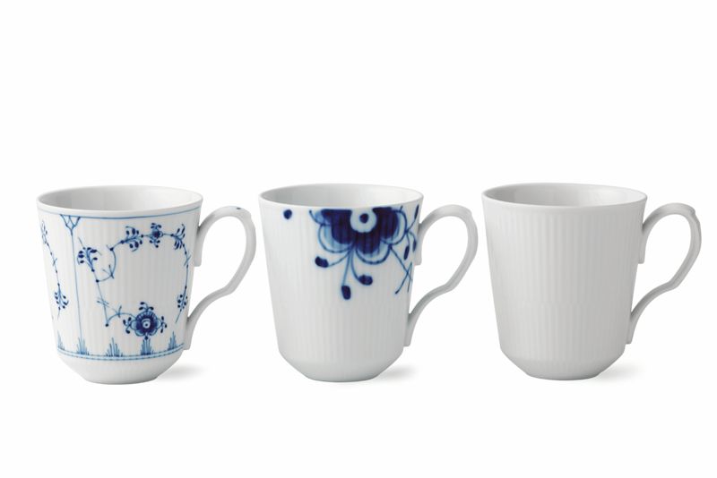 Royal Copenhagen mix&match hankkopper 37cl 3 stk