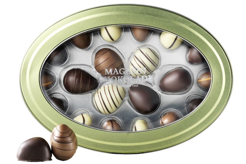 Eksklusive påskeæg fra Magasin Chokolade