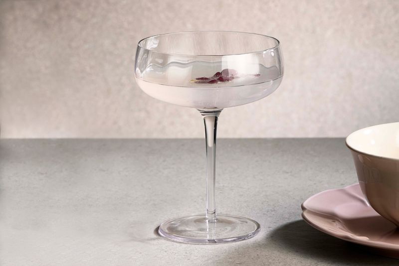 Mundblæste Søholm Champagneglas 30cl – 4 stk