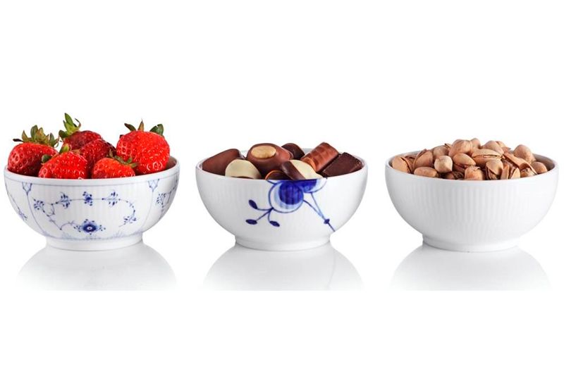 Royal Copenhagen Mix&Match skåle, 3 stk