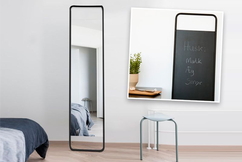 Menu Flip spejl og tavle 