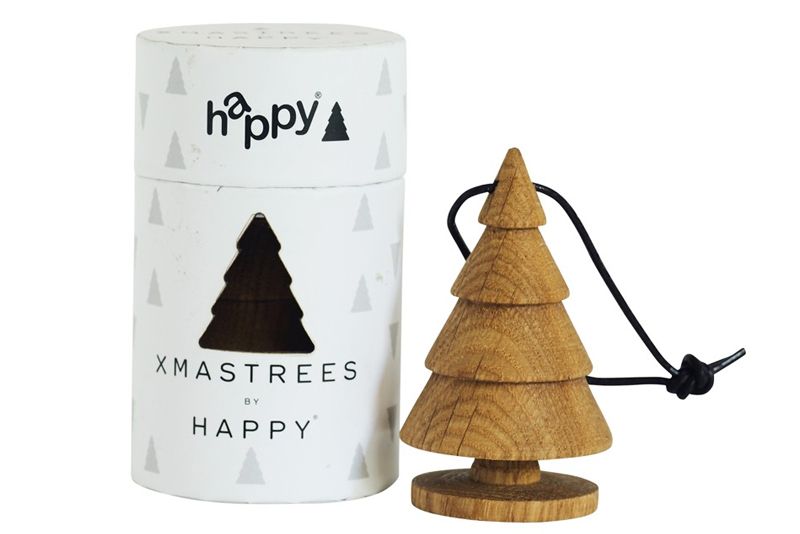 Happy Xmastrees egetræ 6 cm