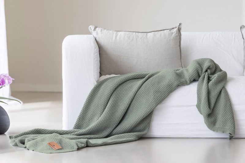 GJD Case plaid mineral green 130x180 BCI