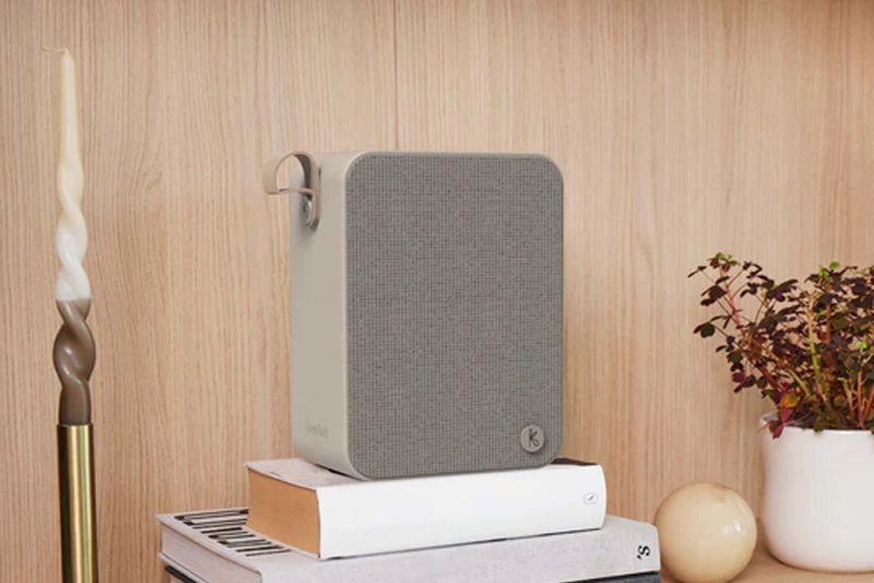 Kreafunk aBoom Bluetooth højttaler ivory sand