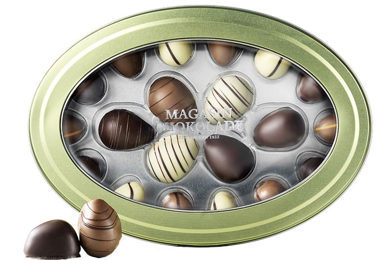 Magasin påskeæske med 20 æg 312g