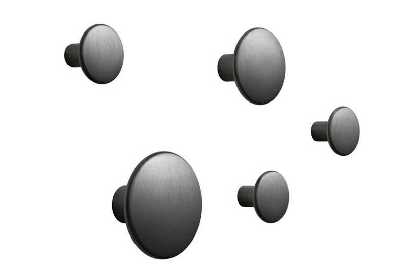 Muuto dots knager 5 stk sort