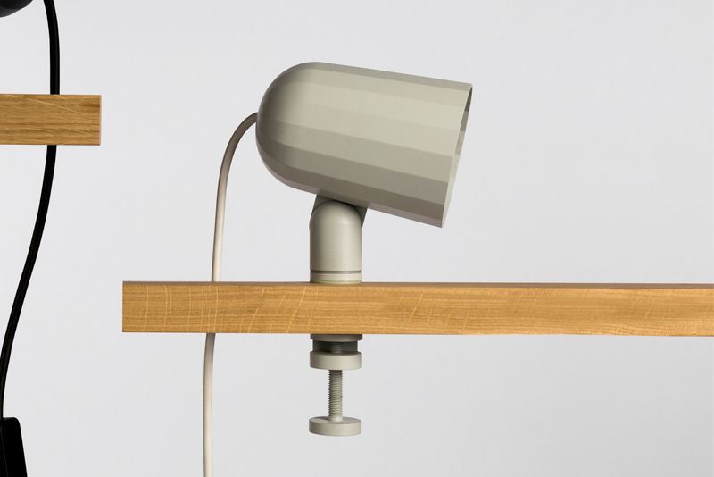 HAY Noc Clip lampe med klemme - hvid