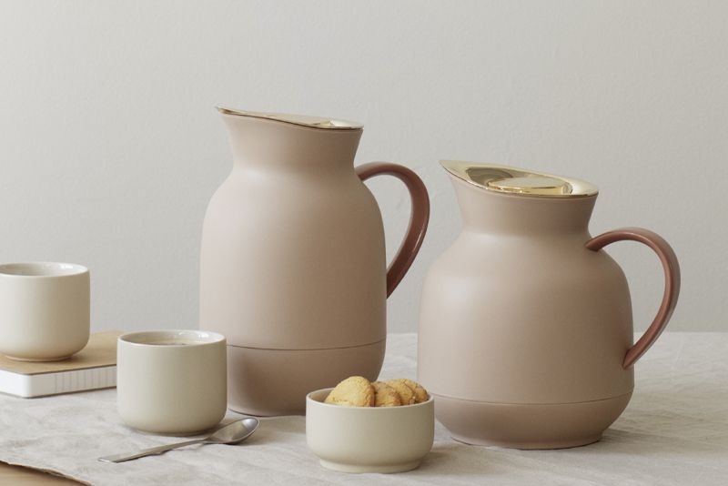 Stelton Amphora termokandesæt  peach