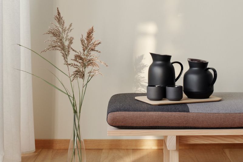 Stelton Amphora termokandesæt sort