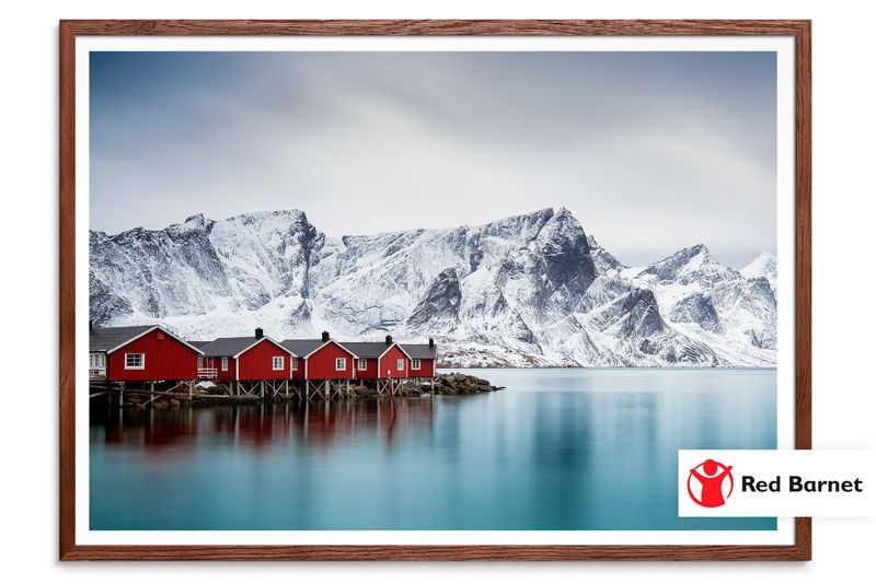 Vælg fotokunst i verdensklasse - og støt samtidig Red Barnet  - Mål 29x42