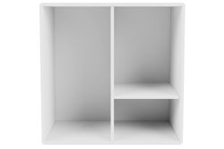 Montana mini m. hylder hvid H35xB35xD25