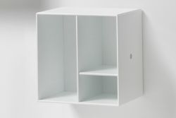 Montana mini m. hylder hvid H35xB35xD25