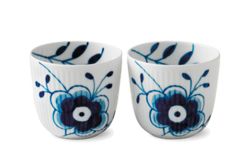 Royal Copenhagen blå mega votives 2 stk