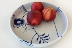 Royal Copenhagen blå mega tærtefad 27cm