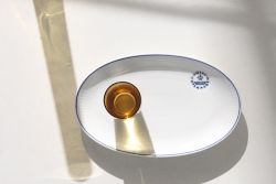 Royal Copenhagen blueline asiet 23cm