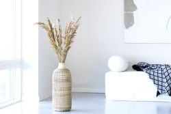 Smukke håndlavede bambusvase