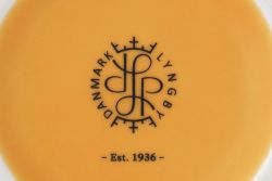 Rhombe Color Vase H20 cm gul porcelæn 