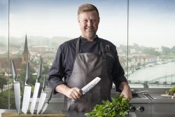 Jesper Koch knivsæt i genanvendt stål - 5 stk. 