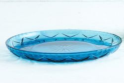 Farverigt serveringssæt fra Lyngby Glas