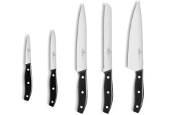 Lion Sabatier Pluton knivsæt 5 dele sort/stål