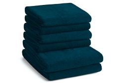 Ambience du Nord håndklædepakke blå 6 stk