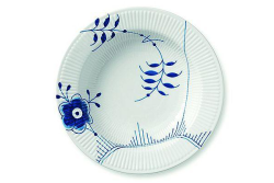 Royal Copenhagen blå mega pastatallerken