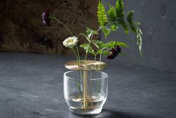 Smuk rund Ikebana-vase fra Fritz Hansen