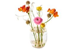 Smuk rund Ikebana-vase fra Fritz Hansen