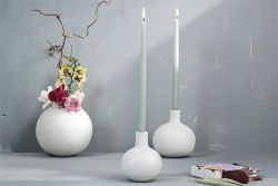 Globo Vase H20 cm hvid