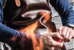 Hâws læderforklæde 