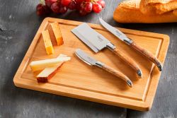 Laguiole ostesæt med skærebræt