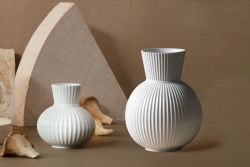 Lyngby Tura vase H22 og H14,5