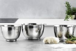 Margrethe skåle stål - 3 stk 