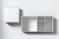 Montana mini m. hylder hvid H35xB35xD25