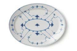 Royal Copenhagen musselmalet fad oval
