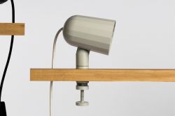 HAY Noc Clip lampe med klemme - hvid