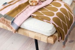 Mette Ditmer Raindrop plaid curry/rose