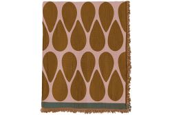 Mette Ditmer Raindrop plaid curry/rose