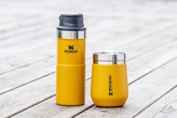 Stanley termokop 0,35l og tumbler 0,29l saffron