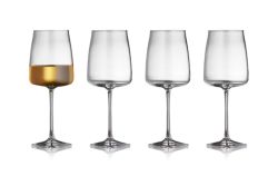 Lyngby Zero hvidvinsglas 43cl 4 stk