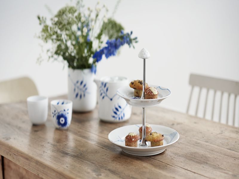 Royal Copenhagen megamussel étagère 2-lags